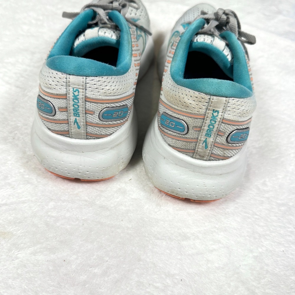 Brooks Glycerin 20 Sneakers Women's 10B Oyster Coral Running Shoes - Picture 4 of 7
